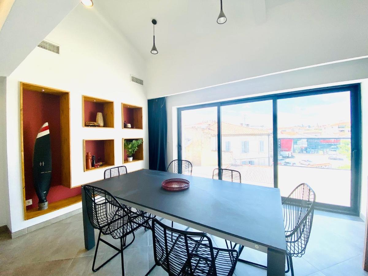 Duplex 120M2 Terrasse Vue Sur Nimes Apartamento Exterior foto